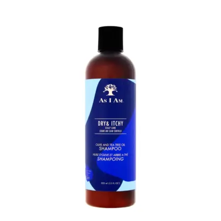 AS I AM Dry and Itchy Tea Tree Oil Champú 355ml