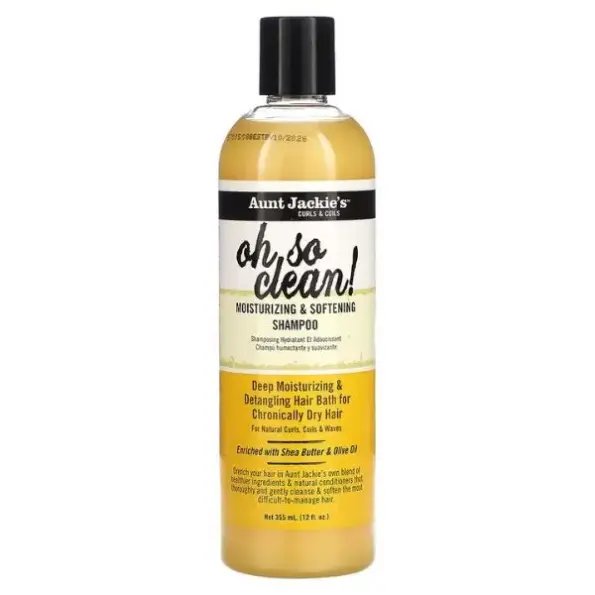 Aunt Jackie´s Curls and Coils Oh So Clean Champú 355ml