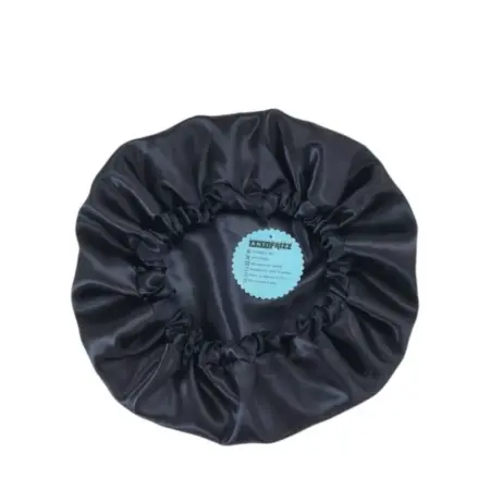 Soulta Gorro de Satén Negro