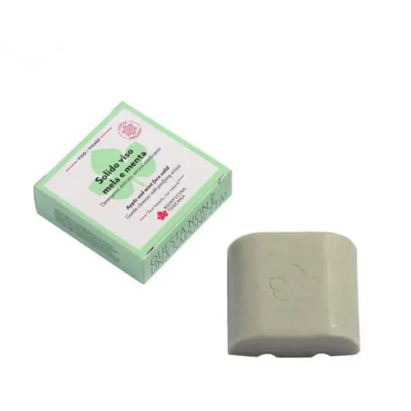 Biofficina Toscana Facial Sólido Viso Mela e Menta 50g