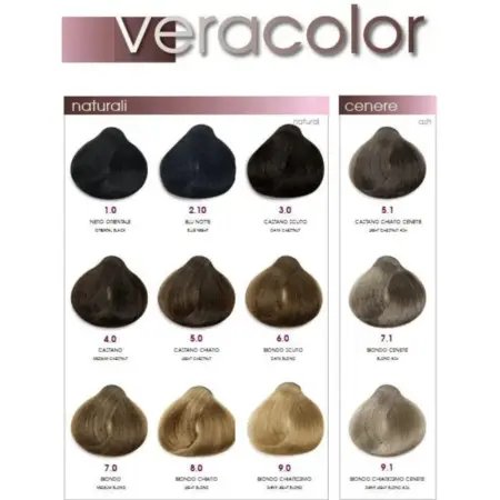 TMT Milano Veracolor Crema Colorante Sin Amoniaco 100ml (4.45 Chocolate)