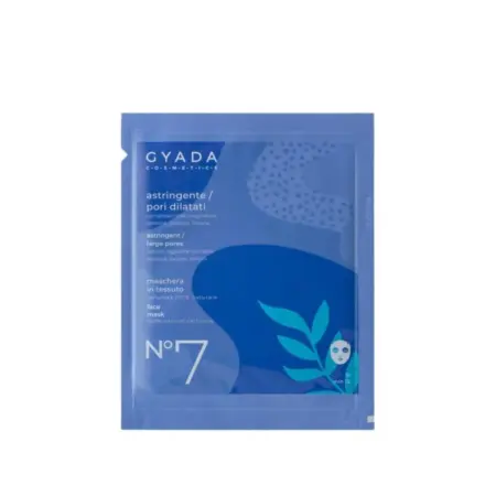 Gyada Facial Maschera In Tessuto N.7 - Astringente / Pori Dilatati 15ml