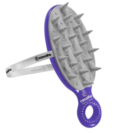 Casalfe Cepillo Exfoliante y Masajeante Morado