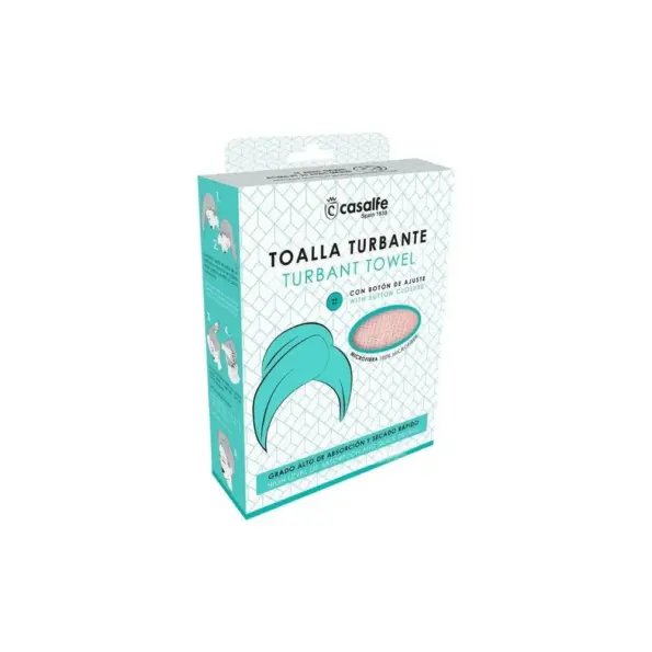 Casalfe Toalla Turbante de microfibra