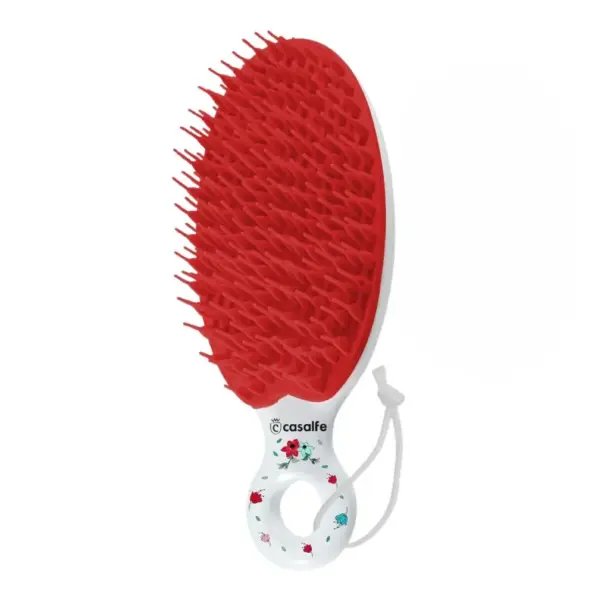 Casalfe Cepillo Desenreda Y Escurre Rojo