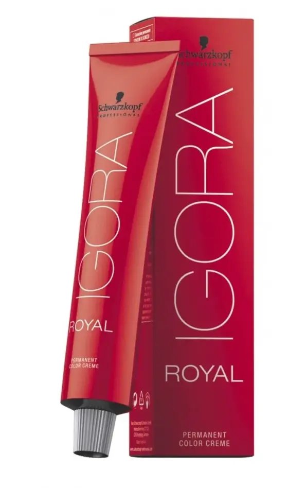 Schwarzkopf Professional Crema Colorante Igora Royal 60ml - 5.00 Castaño Claro Natural Intenso