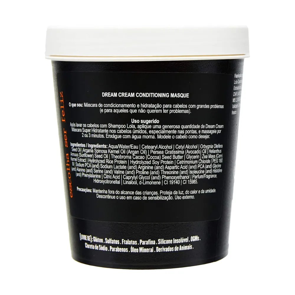 Lola Cosmetics Dream Cream Máscara 450g - Imagen 2