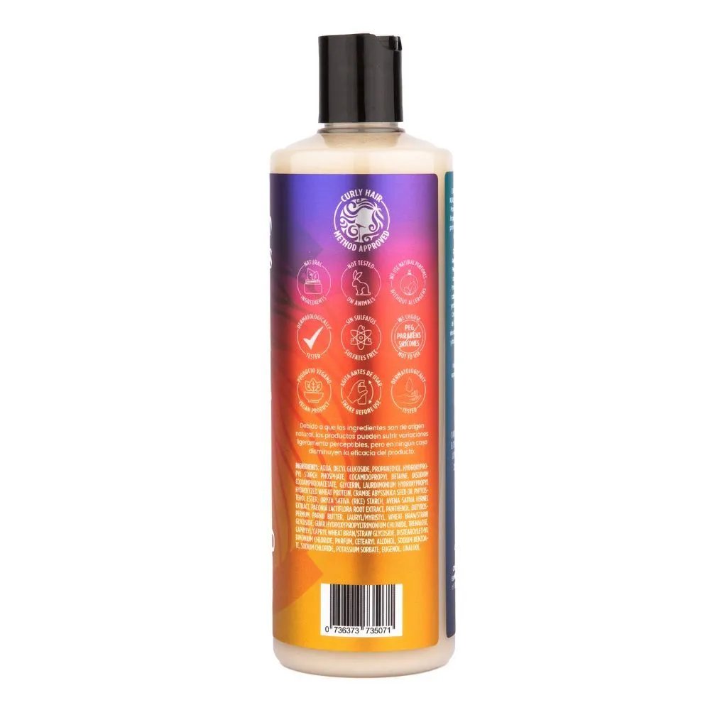 CurlMed Liquid Champú Cabellos Rizados 400ml - Imagen 2