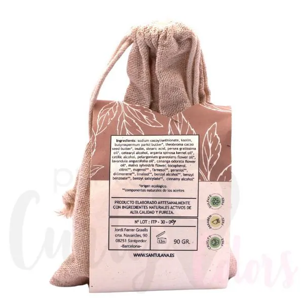 Santulana Champú "SOLID MALVA" 90g - Imagen 3