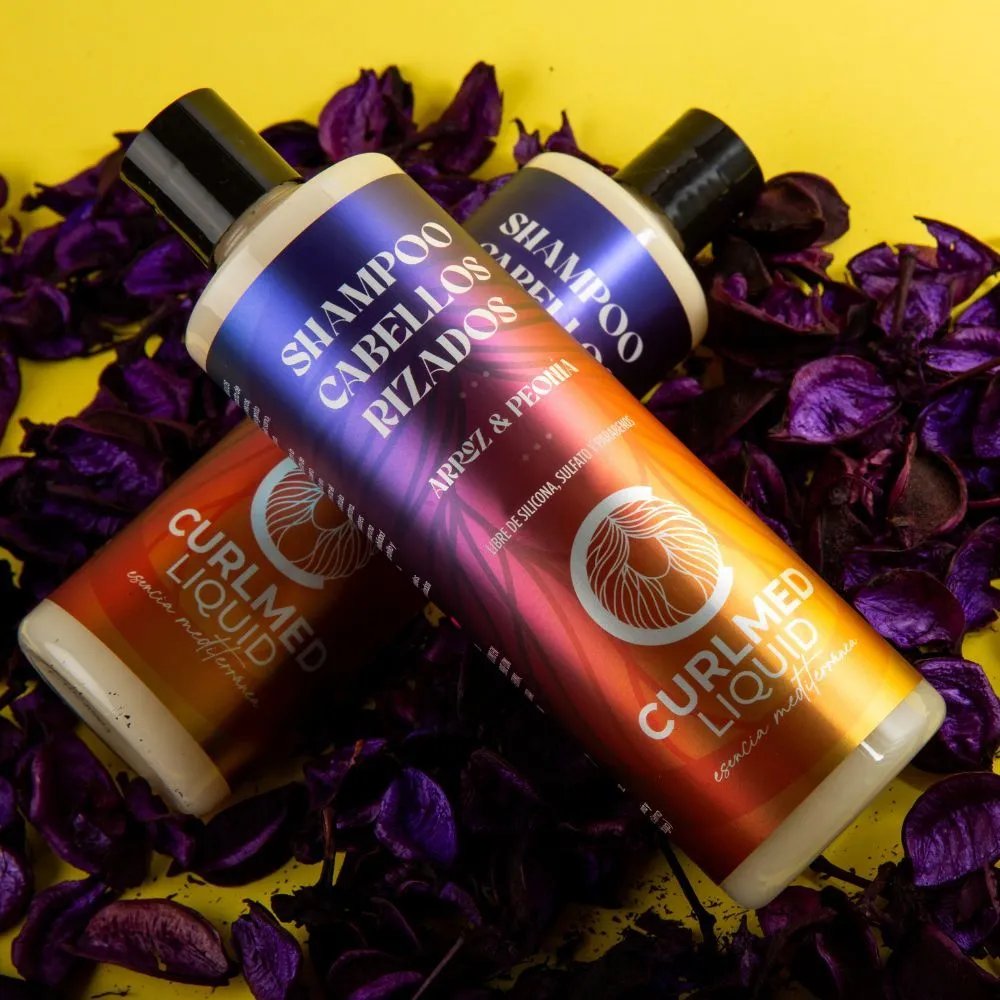 CurlMed Liquid Champú Cabellos Rizados 400ml - Imagen 4