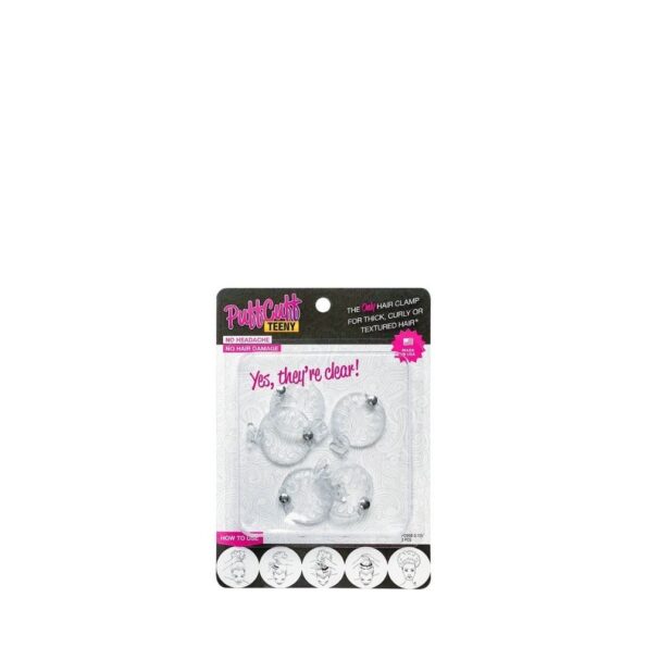 PuffCuff Teeny Clear - .75 Plg (5 pcs)