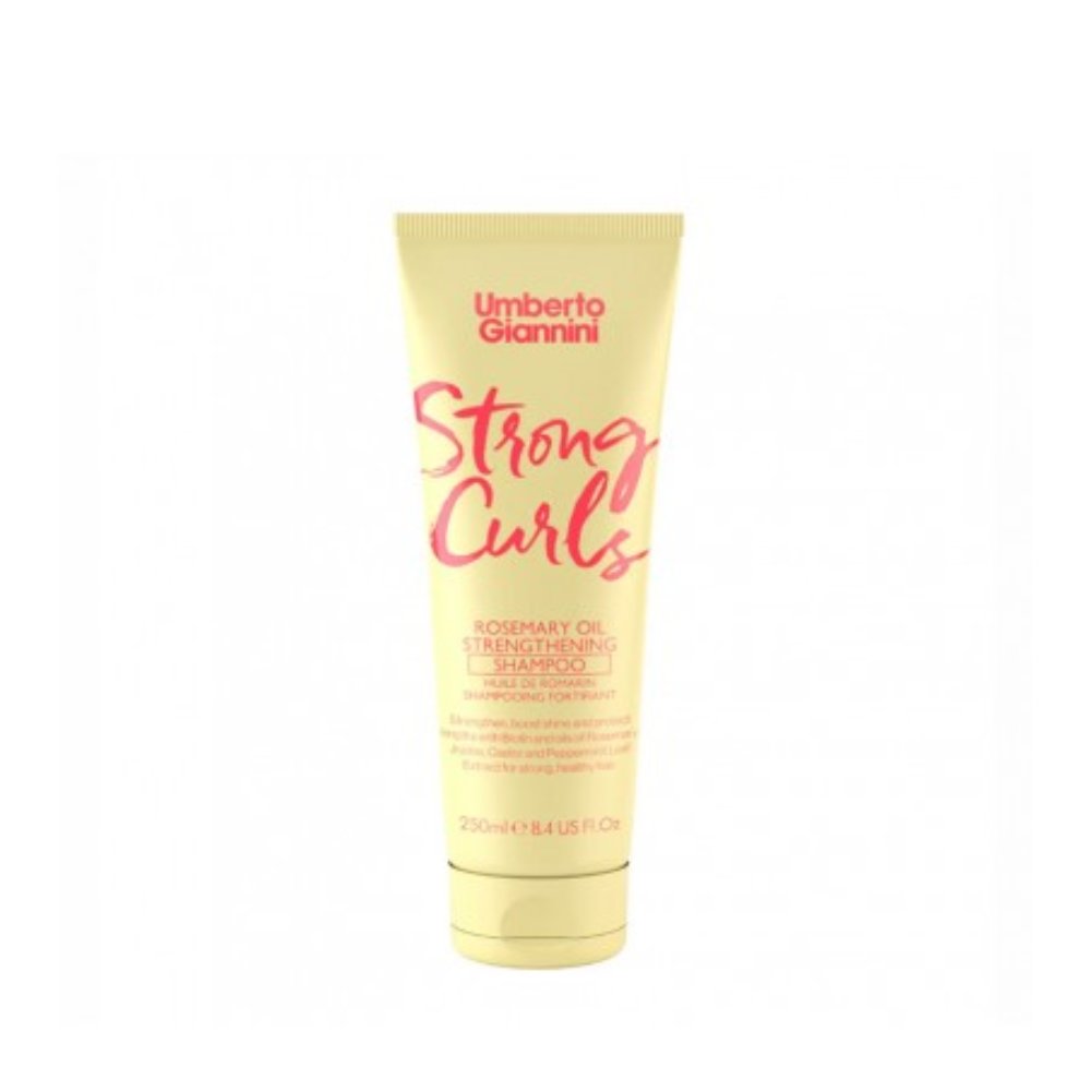 Umberto Giannini Strong Curls Rosemary Oil Champú 250ml
