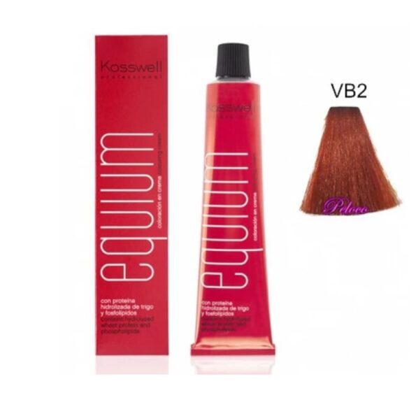 Koswell Tinte Equium VB2 Vibrant Cobrizo 60ml