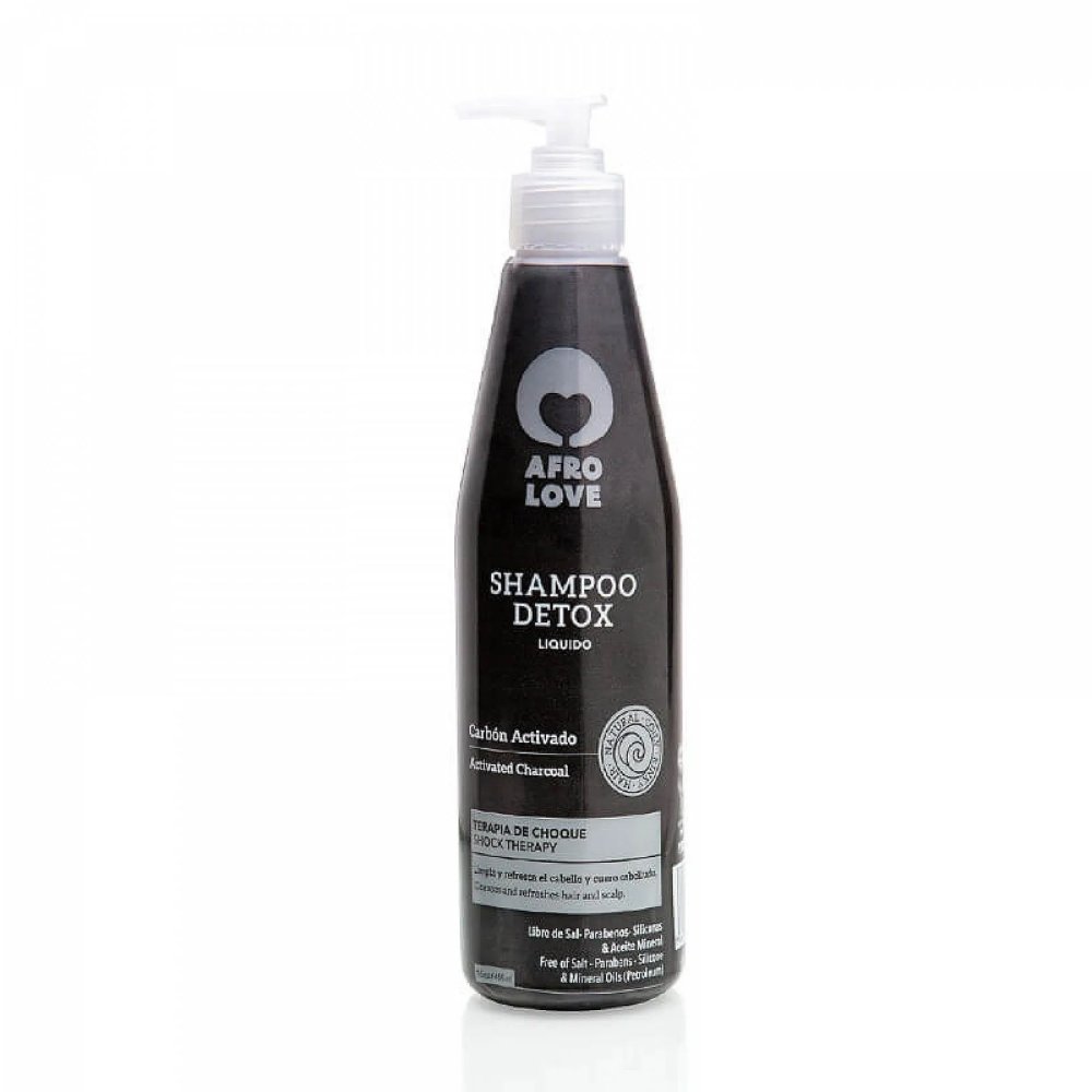 Afro Love Champú Detox Carbón Activado 290ml