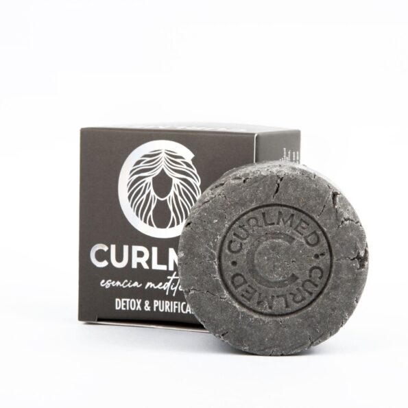 CurlMed Champú Sólido Detox y Purificante 80g